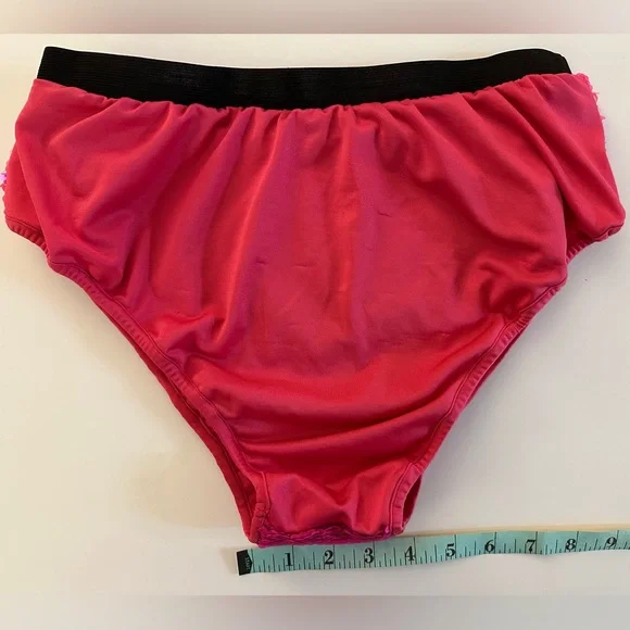 RAVE WONDERLAND Pink Sequin Eye Design Bikini Bottom L/XL - Picture 7 of 8